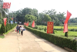Công nhận huyện Ngọc Lặc hoàn thành nhiệm vụ xây dựng nông thôn mới