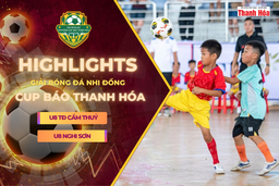 [HIGHLIGHTS] U8 Toán Điểm Cẩm Thuỷ - U8 Nghi Sơn|Giải Bóng đá Nhi đồng Báo Thanh Hoá lần thứ IV năm 2025 - Cup Xi măng Long Sơn