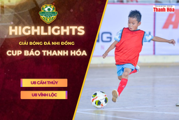 [HIGHLIGHTS] U8 Cẩm Thủy - U8 Vĩnh Lộc|Trận đầu ra quân, Cẩm Thủy chiến thắng tưng bừng