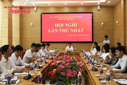 Huyện Nga Sơn diễn tập vận hành thử nghiệm hoạt động của các xã mới