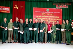 Phát huy phẩm chất bộ đội cụ Hồ, vì sự phát triển của địa phương