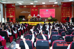 Đại hội Đại biểu Đảng bộ Công ty CP Cấp nước Thanh Hóa 