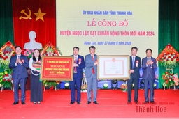 Ngọc Lặc đạt chuẩn nông thôn mới: Nền tảng để các xã mới tiếp tục nâng tầm diện mạo