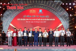 Nhạc sỹ trẻ xứ Thanh đạt giải sáng tác ca khúc về Quốc hội và Hội đồng nhân dân