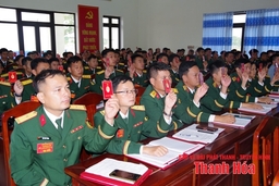 Đại hội Đảng bộ Trung đoàn 762 thành công tốt đẹp