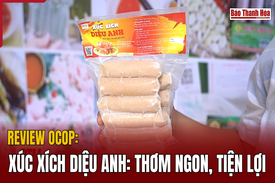 [REVIEW OCOP] Xúc xích Diệu Anh: Thơm ngon, tiện lợi