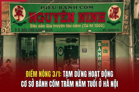 Điểm nóng 3/1: Tạm dừng hoạt động cơ sở bánh cốm trăm năm tuổi ở Hà Nội