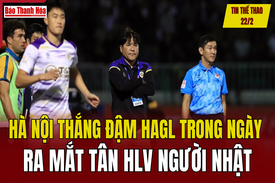 Tin thể thao 22/2: Hà Nội thắng đậm HAGL trong ngày ra mắt tân HLV người Nhật