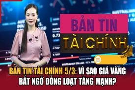 Bản tin Tài chính 5/3: Vì sao giá vàng bất ngờ đồng loạt tăng mạnh?