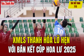 Tin thể thao 7/3: Xi Măng Long Sơn Thanh Hóa lỡ hẹn với bán kết Cúp Hoa Lư 2025