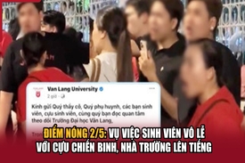 Điểm kèo nhà cái m88 2/5: Vụ việc sinh viên vô lễ với cựu chiến binh, nhà trường lên tiếng