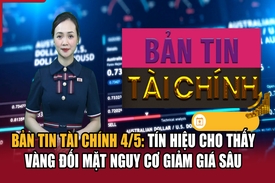 m88 cá cược thể thao trực tuyến tin Tài chính 4/5: Tín hiệu cho thấy vàng đối mặt nguy cơ giảm giá sâu