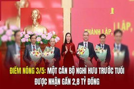Điểm vao m88 3/5: Một cán bộ nghỉ hưu trước tuổi được nhận gần 2,8 tỷ đồng