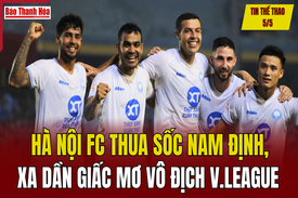 link m88 thể thao 5/5: Hà Nội FC xa dần giấc mơ vô địch