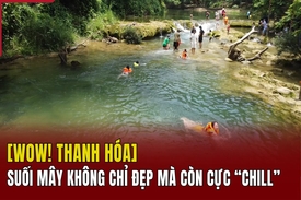 [WOW! THANH HÓA] Suối Mây không chỉ đẹp mà còn cực “chill”