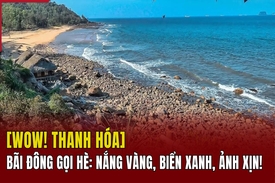 [WOW! THANH HÓA] Bãi Đông gọi hè: Nắng vàng, biển xanh, ảnh xịn!