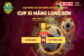TRỰC TIẾP: U8 Yên Định - U8 Thiệu Hóa