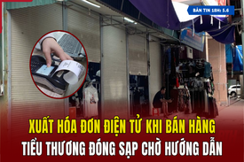 [Bản tin 18h] Xuất hóa đơn điện tử khi bán hàng, tiểu thương đóng sạp chờ hướng dẫn