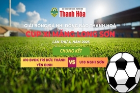 TRỰC TIẾP: Chung kết - U10 BVĐK Trí Đức Thành Yên Định vs U10 Nghi Sơn