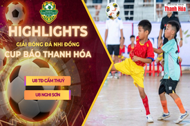 [HIGHLIGHTS] U8 Toán Điểm Cẩm Thuỷ - U8 Nghi Sơn|Giải Bóng đá Nhi đồng Báo Thanh Hoá lần thứ IV năm 2025 - Cup Xi măng Long Sơn