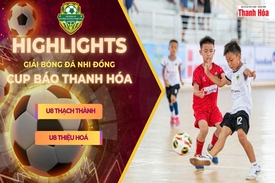 [HIGHLIGHT] Bán kết U8 Thạch Thành - U8 Thiệu Hoá | Giải bóng đá nhi đồng Báo Thanh Hóa - Cúp Xi măng Long Sơn năm 2025