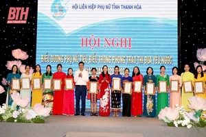 Biểu dương 300 phụ nữ tiêu biểu trong thực hiện phong trào thi đua yêu nước, giai đoạn 2020-2025