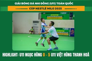 [Highlight] U11 Ngọc Hùng 0-5 U11 Việt Hùng Thanh Hóa