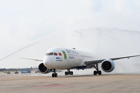 Bamboo Airways đón m88 cá cược thể thao trực tuyến chuyến bay thẳng Việt - Úc đầu tiên Bamboo Airways đón các chuyến link vào m88 bhki Việt - Úc đầu tiên