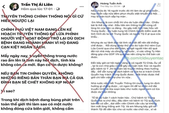 Nhận diện chiêu trò tung tin giả về dịch COVID-19 tại Việt Nam