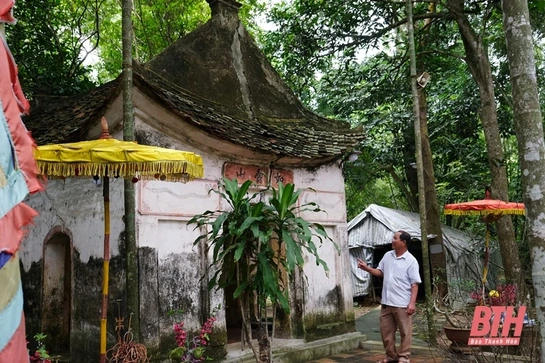 Đền Đệ Tứ trong quần thể  Di tích Quốc gia đặc biệt Bà Triệu  trước nguy cơ xuống cấp nghiêm trọng