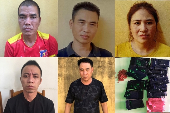 Công an huyện Như Xuân đồng loạt tấn công 5 điểm tàng trữ, mua bán ma túy