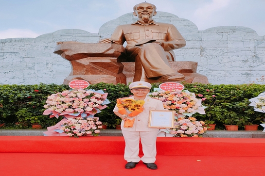 Gương sáng thanh niên Công an tiên tiến làm theo lời Bác