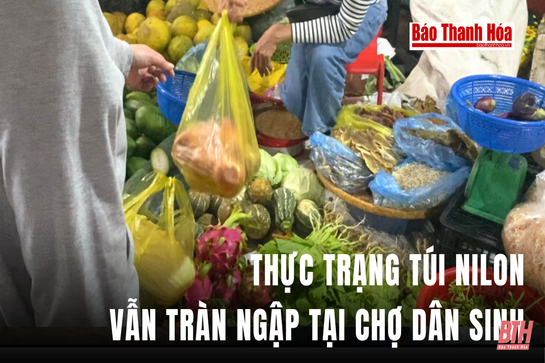 Túi nilon vẫn tràn ngập các chợ dân sinh