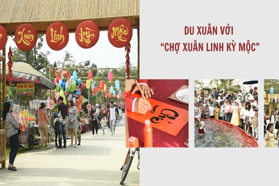 Du xuân với “Chợ xuân Linh Kỳ Mộc”