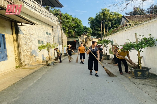 Thọ Xuân quan tâm xây dựng khu dân cư sáng - xanh - sạch - đẹp - an toàn