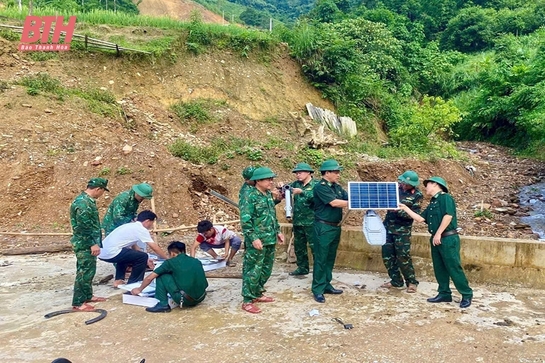 Xây dựng “Bản sáng vùng biên”