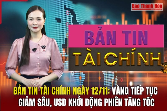 Bản tin Tài chính 12/11: Vàng tiếp tục giảm sâu, USD khởi động phiên tăng tốc