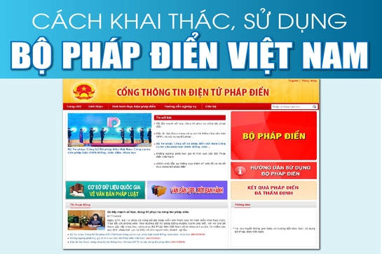 [Infographics] - Cách khai thác, sử dụng Bộ Pháp điển Việt Nam