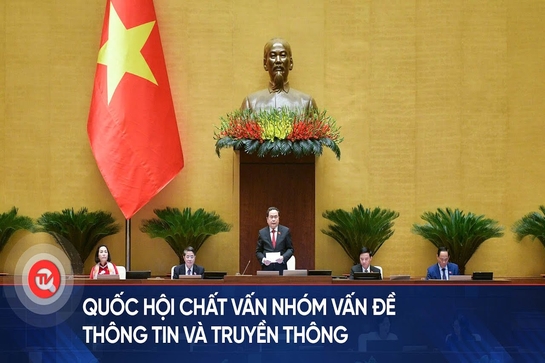 [Trực tiếp] - Quốc hội chất vấn các lĩnh vực y tế, thông tin và truyền thông