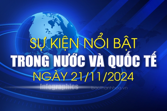 Sự kiện nổi bật trong nước, quốc tế ngày 21/11