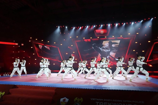 29 quốc gia, vùng lãnh thổ tham dự Giải vô địch Taekwondo Cảnh sát châu Á mở rộng