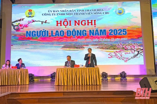 Công ty TNHH MTV Sông Chu tổ chức hội nghị người lao động năm 2025