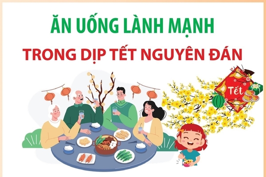 Năm lời khuyên cho chế độ ăn uống lành mạnh trong dịp Tết nguyên đán