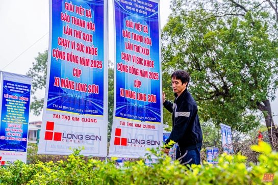 Bỉm Sơn rực rỡ sắc màu chào đón giải Việt dã Báo Thanh Hóa lần thứ 29