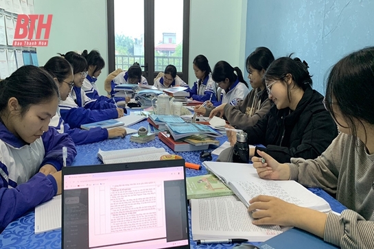 Tập trung ôn thi cho học sinh sau khi công bố môn thi thứ 3