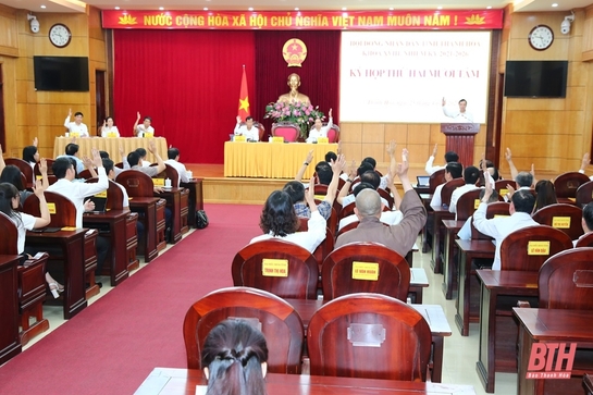 Kỳ họp thứ 28, HĐND cá cược bóng đá m88 khóa XVIII thông qua Nghị quyết về sắp xếp các đơn vị hành chính cấp xã trên địa bàn cá cược bóng đá m88