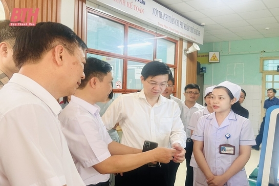 Thẩm định điều kiện triển khai hồ sơ bệnh án đăng ký m88 tại Bệnh viện tuyến huyện đầu tiên trong tỉnh