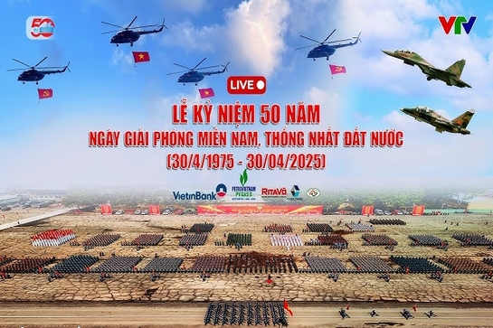 Lễ kỷ link m88 50 năm Ngày Giải phóng miền Nam, thống nhất đất nước