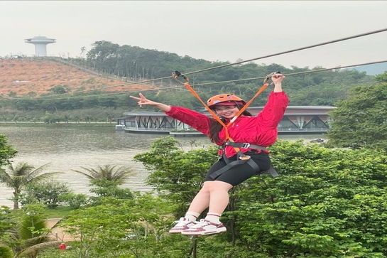 Zipline LAMORI – Một lần bay, cả đời nhớ