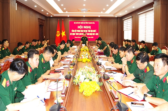 Bộ CHQS tỉnh tổng kết phong trào thi đua “Dân vận khéo”, xây dựng “Đơn vị dân vận tốt” giai đoạn 2021-2025 